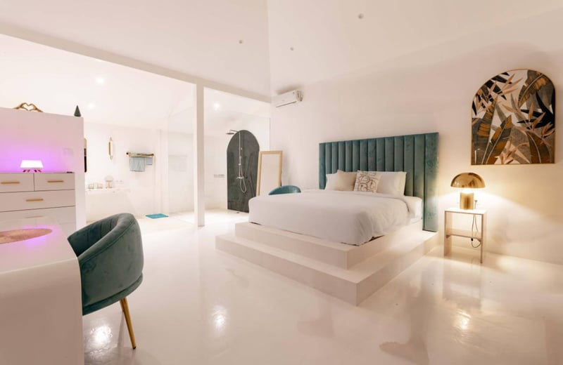 Rental of a premium villa with jacuzzi, sauna, and rice field view, Kecamatan, Bali, Indonesia